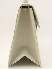 ロゴプレート2wayバッグ オフホワイト