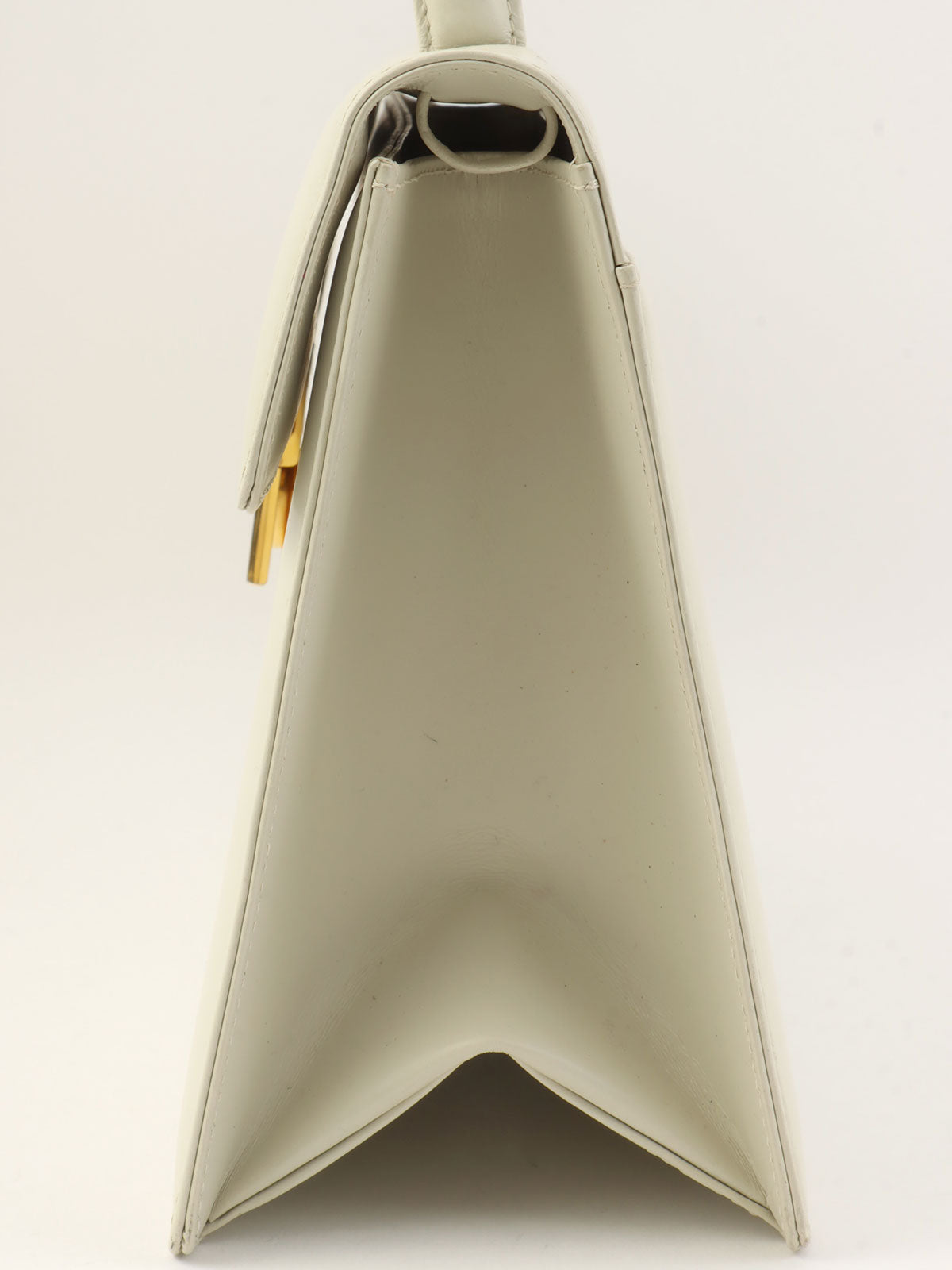 ロゴプレート2wayバッグ オフホワイト