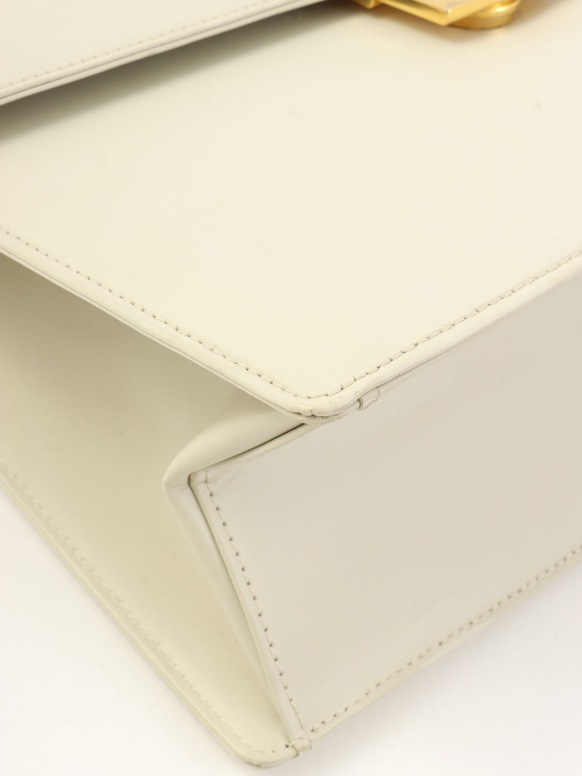 ロゴプレート2wayバッグ オフホワイト