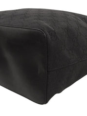 キャンバスGGパターンショルダーバッグ ブラック