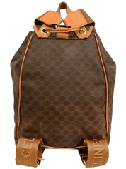 マカダムパターンリュックサック ブラウン