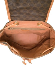 マカダムパターンリュックサック ブラウン