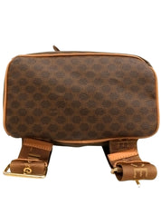 マカダムパターンリュックサック ブラウン