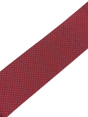 Silk Monogram Dot Pattern Stole - Bordeaux