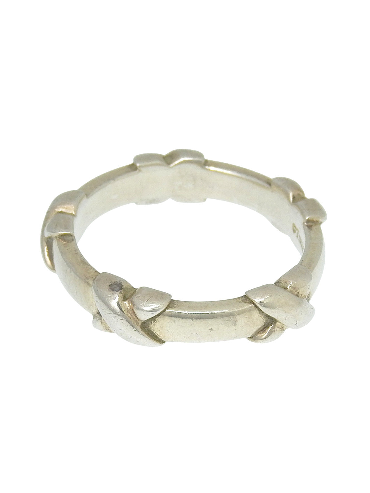 925 Signature Ring #56 Silver