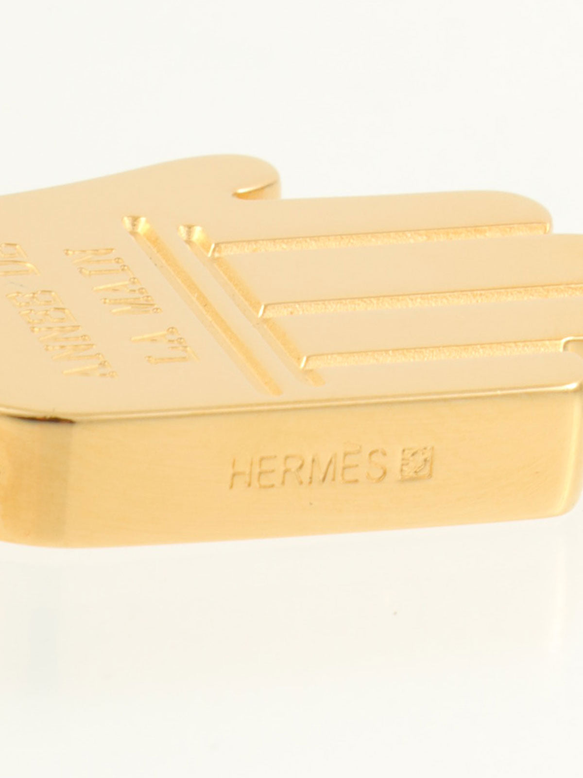 Hand Motif Cadena Charm Gold