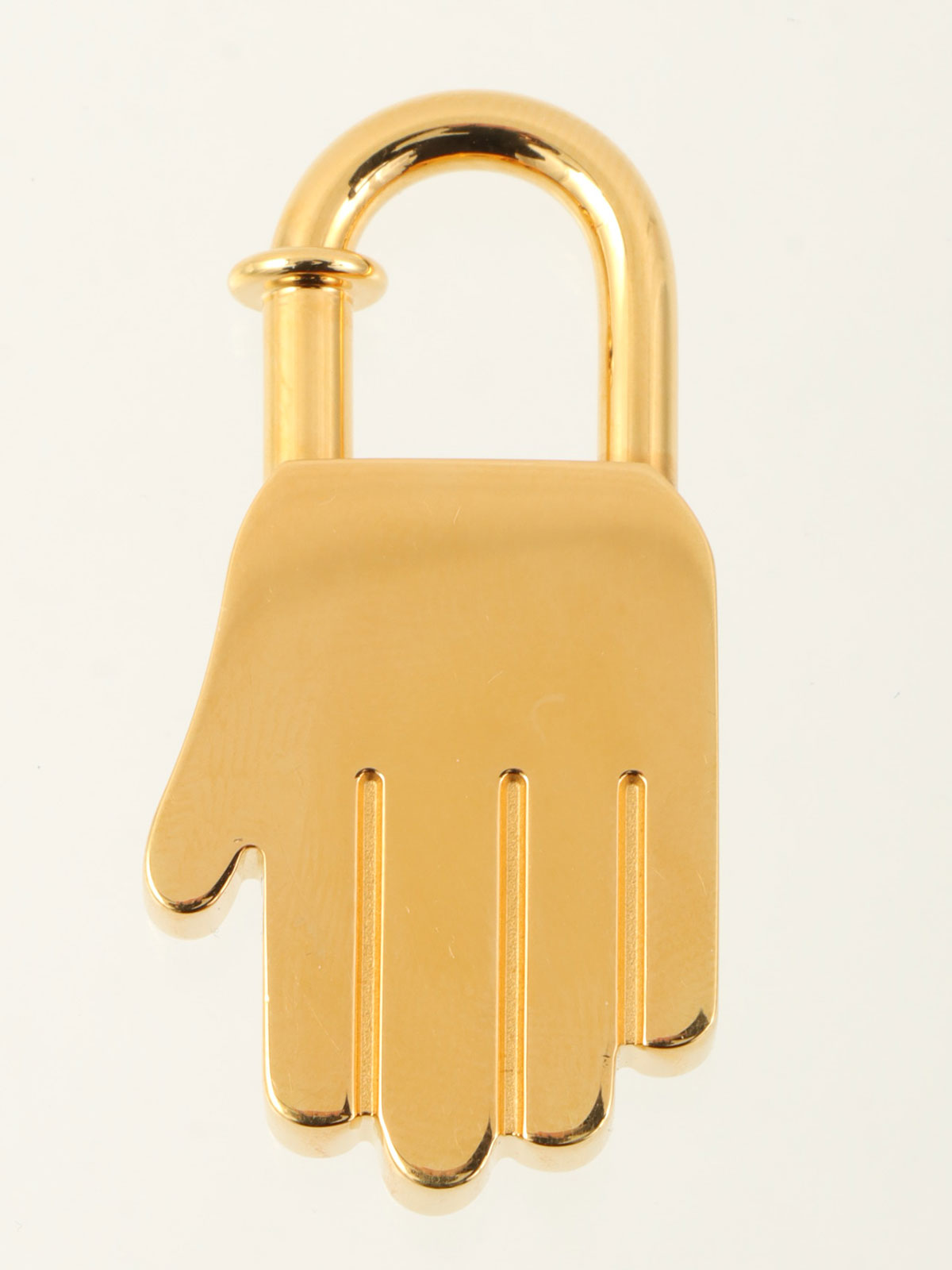 Hand Motif Cadena Charm Gold