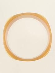 2001年製 CCマークバングル ベージュ/イエロー