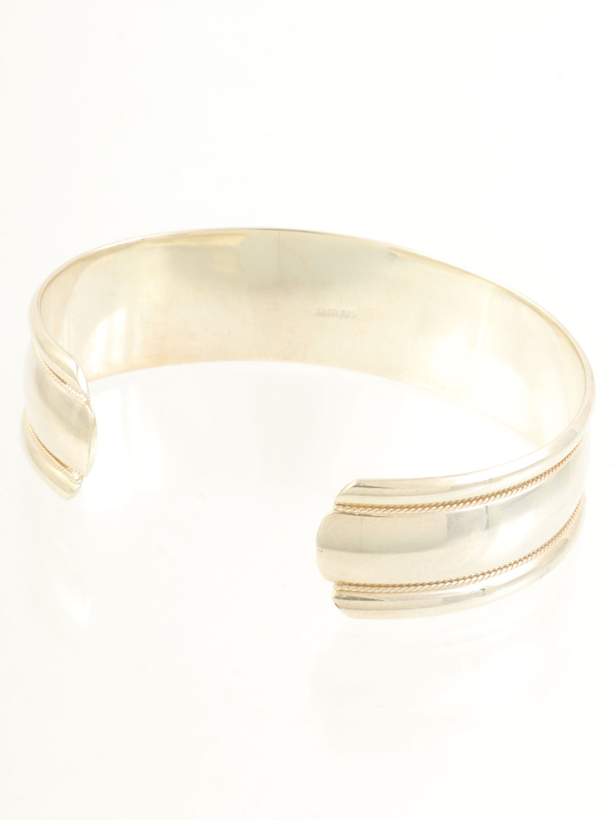 925ツイストバングル シャンパンゴールド