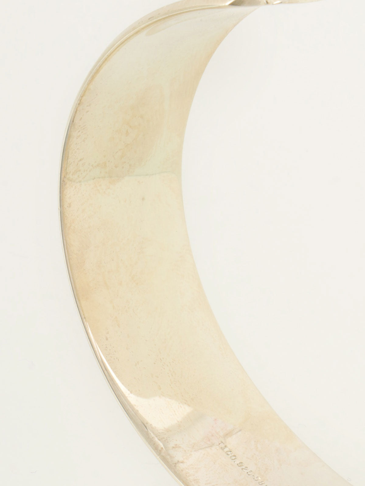 925ツイストバングル シャンパンゴールド