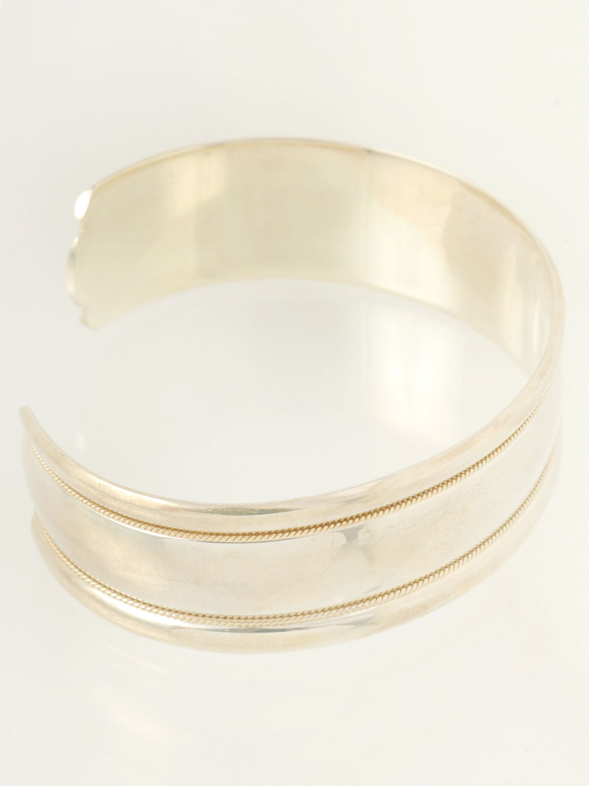 925ツイストバングル シャンパンゴールド