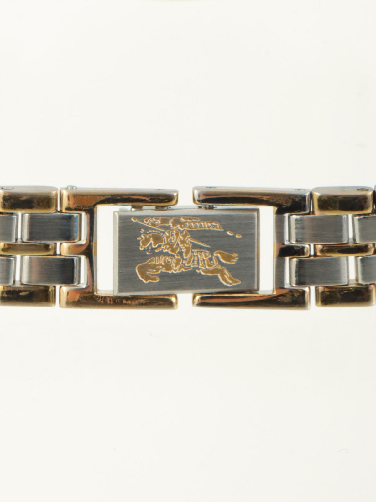 ラウンドロゴフェイスウォッチ シルバー/ゴールド