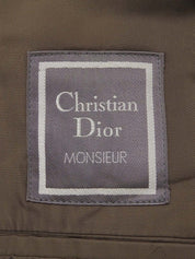 棕色/多色格纹修身夹克