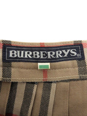 Nova格纹图案裹身裙，米色/多色