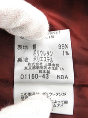 格纹迷你裙 #36 红色