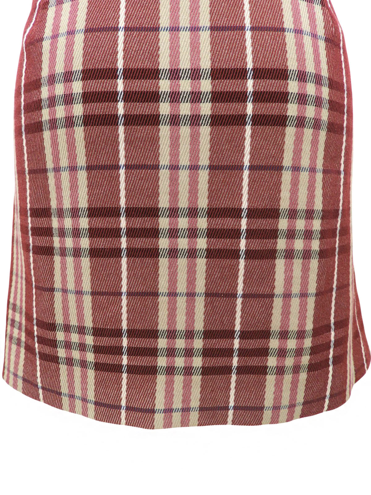 チェックパターンミニスカート #36 レッド