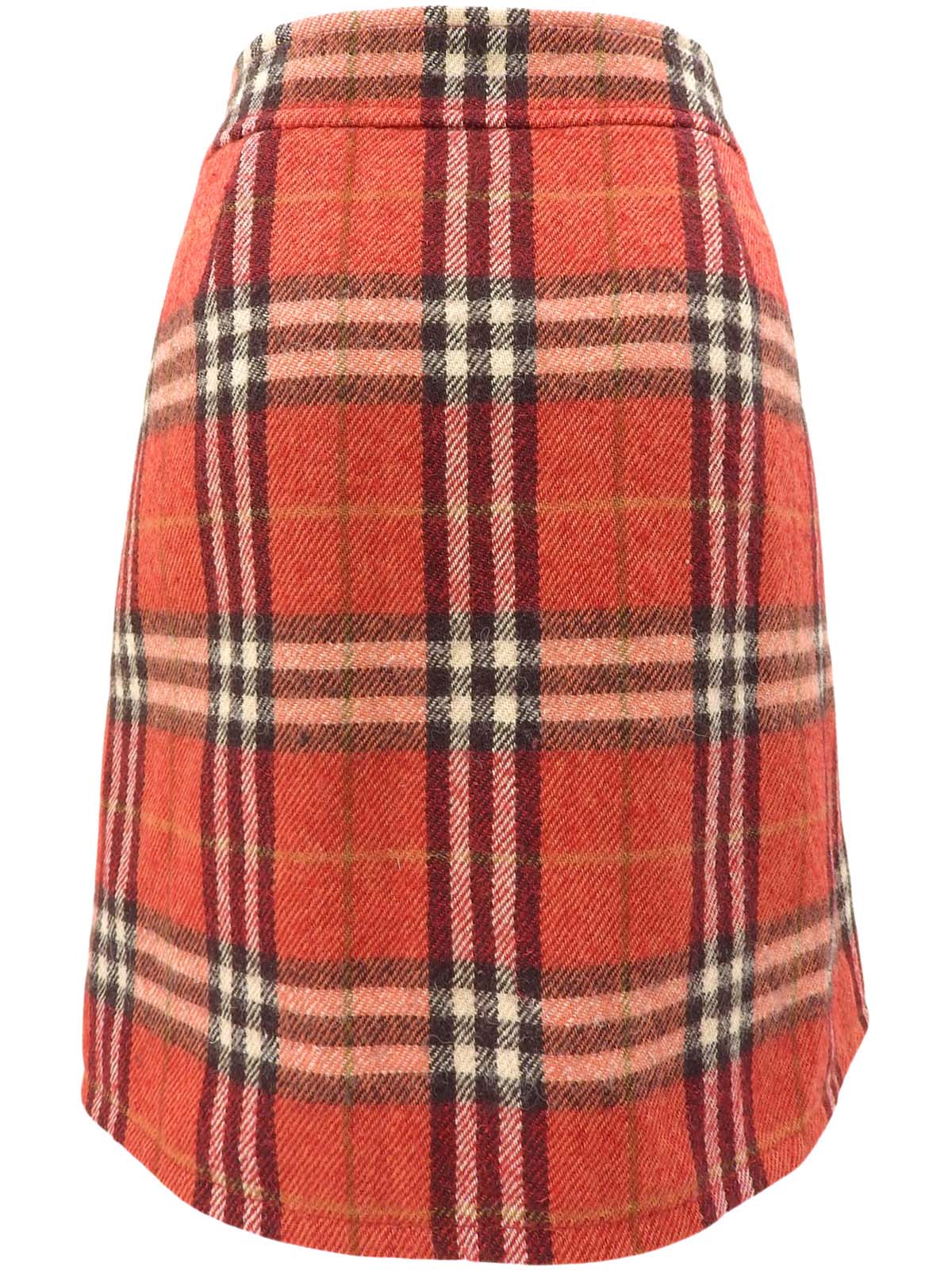 チェックパターンスカート #36 レッド