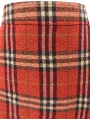 チェックパターンスカート #36 レッド