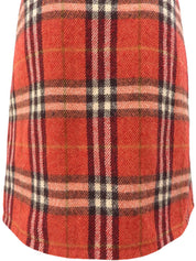 チェックパターンスカート #36 レッド