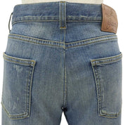 Distressed Denim Pants #42 Indigo