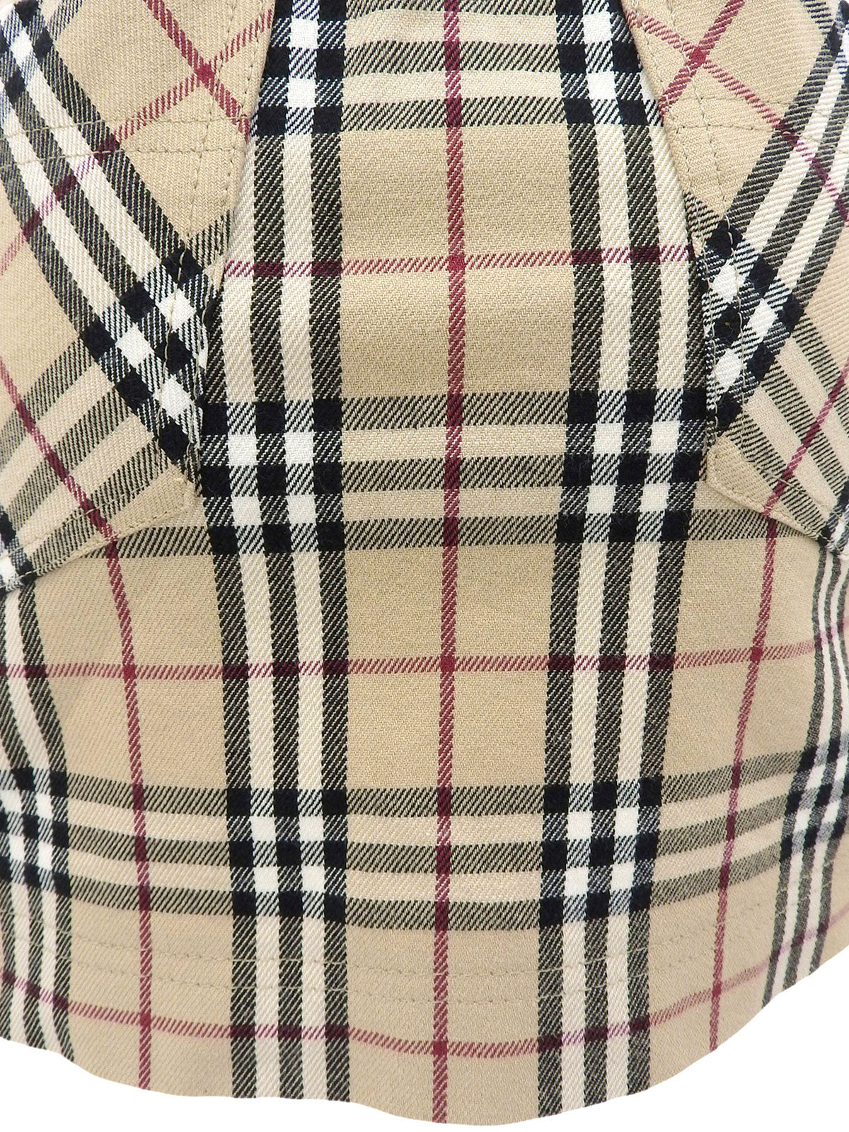 ノバチェックパターンスカート ベージュ