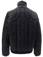 ロゴボタンダウンジャケット ブラック