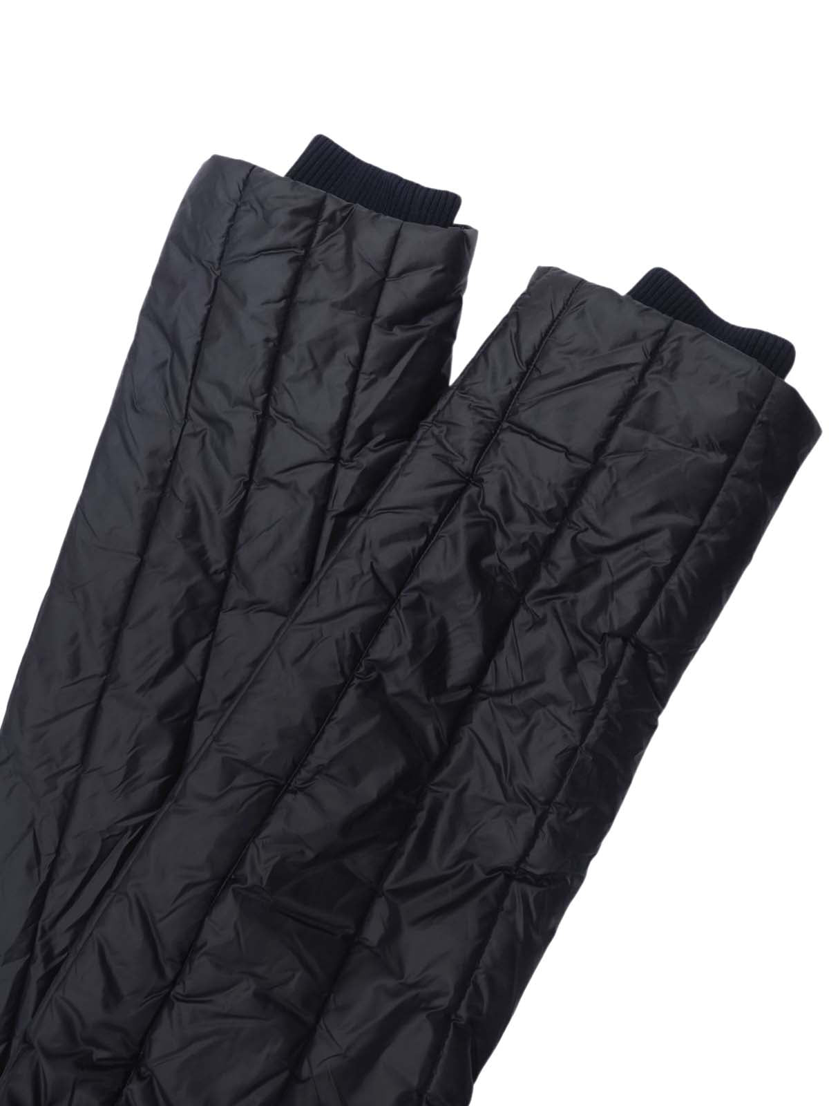 ロゴボタンダウンジャケット ブラック