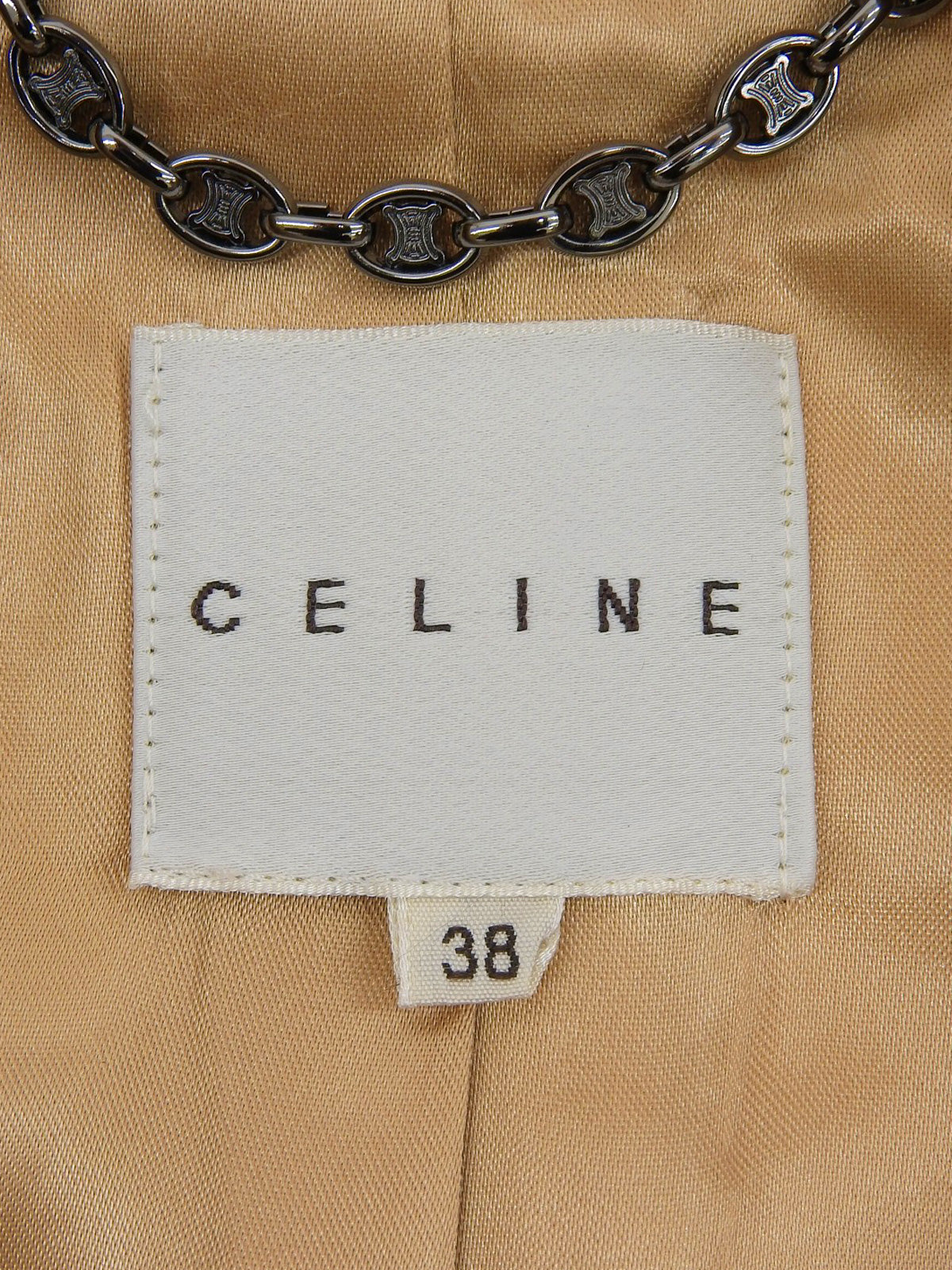 米色羊毛骑行夹克