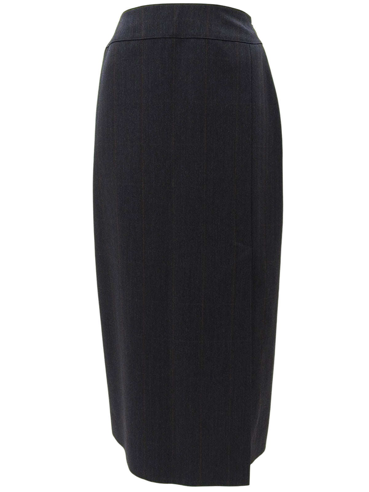 1998 年 CC 标志纽扣双排扣夹克，炭灰色