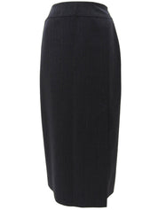 1998 年 CC 标志纽扣双排扣夹克，炭灰色