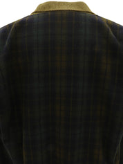 チェックパターンホースキャリッジボタンブルソン カーキ/マルチ