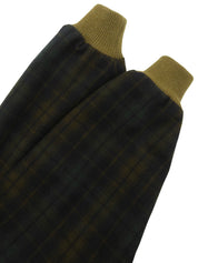 チェックパターンホースキャリッジボタンブルソン カーキ/マルチ