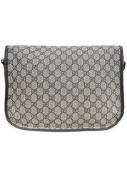GG Pattern Messenger Bag Beige/Navy