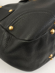 Logo Plate Tote Bag Black