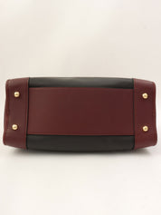 Anagram Amazona Boston Bag Black/Bordeaux/Brown