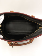 Anagram Amazona Boston Bag Black/Bordeaux/Brown