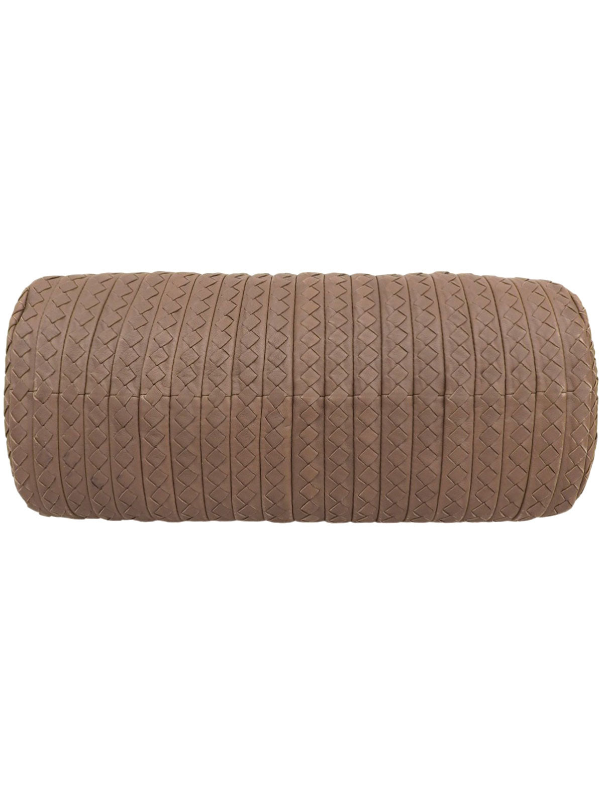 棕色编织手提包