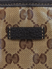 GG水晶图案雪莉酒系列手提包 米色/棕色