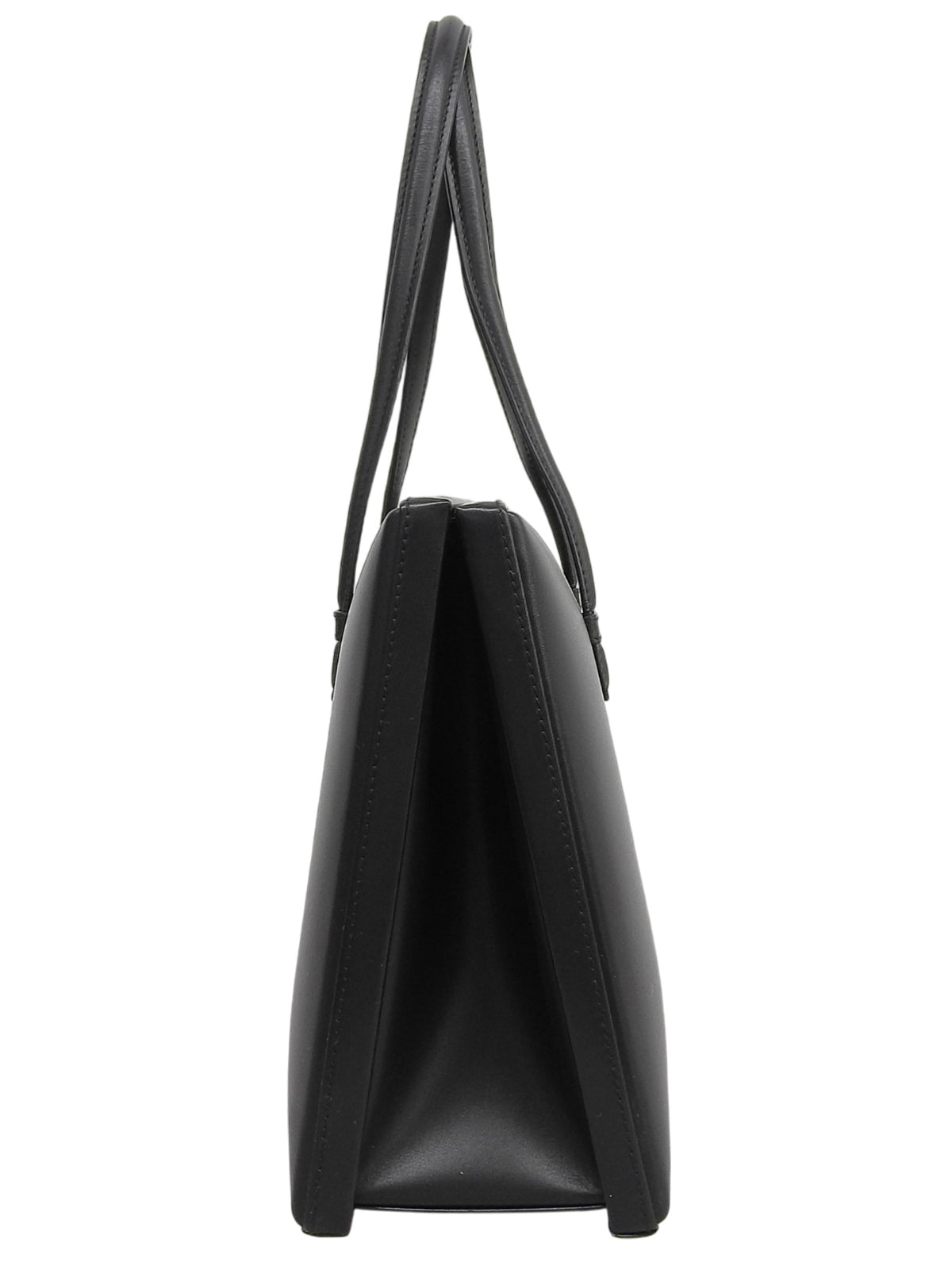 黑色压纹Logo手提包