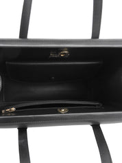 黑色压纹Logo手提包