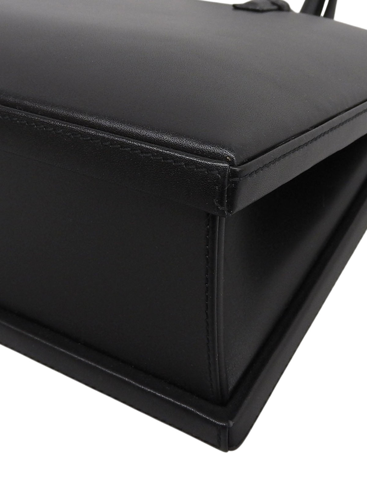 黑色压纹Logo手提包