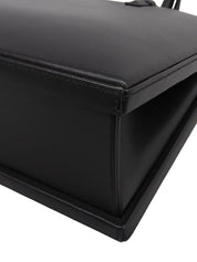 黑色压纹Logo手提包