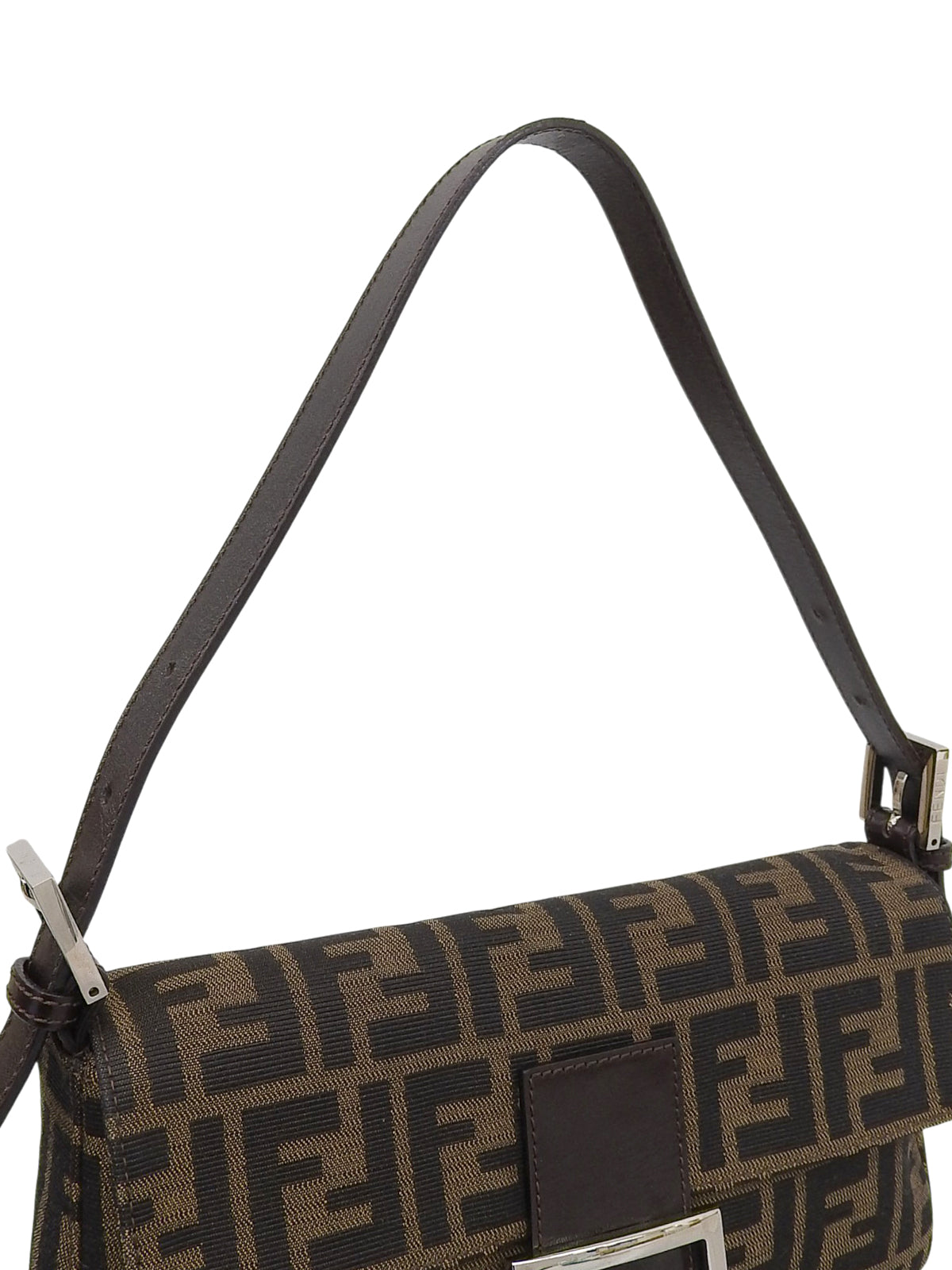 FF Zucca 图案妈妈水桶棕色