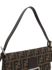 FF Zucca 图案妈妈水桶棕色