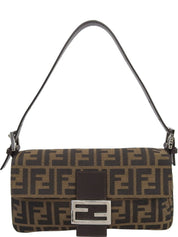 FF Zucca 图案妈妈水桶棕色