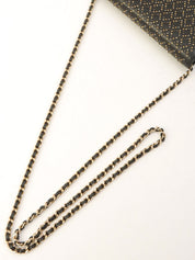 Around 2016 Made Studded CC Mark Wallet on Chain Black