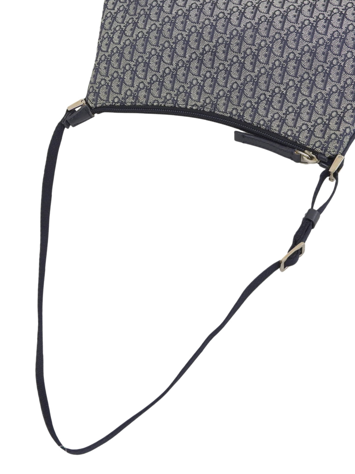 トロッターパターンショルダーバッグ ネイビー