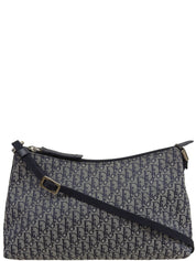 トロッターパターンショルダーバッグ ネイビー