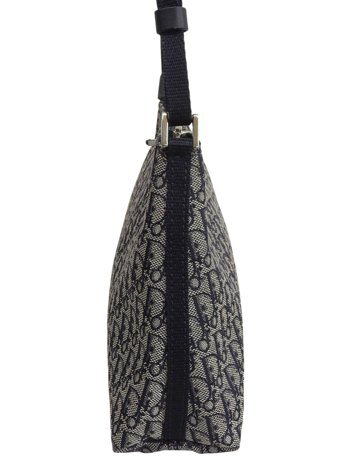 トロッターパターンショルダーバッグ ネイビー