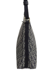 トロッターパターンショルダーバッグ ネイビー